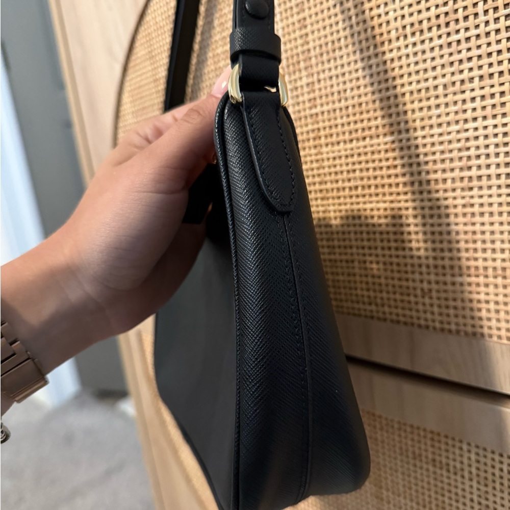 Prada Black Re Edition Saffiano Leather Mini Bag - Picture 7 of 13